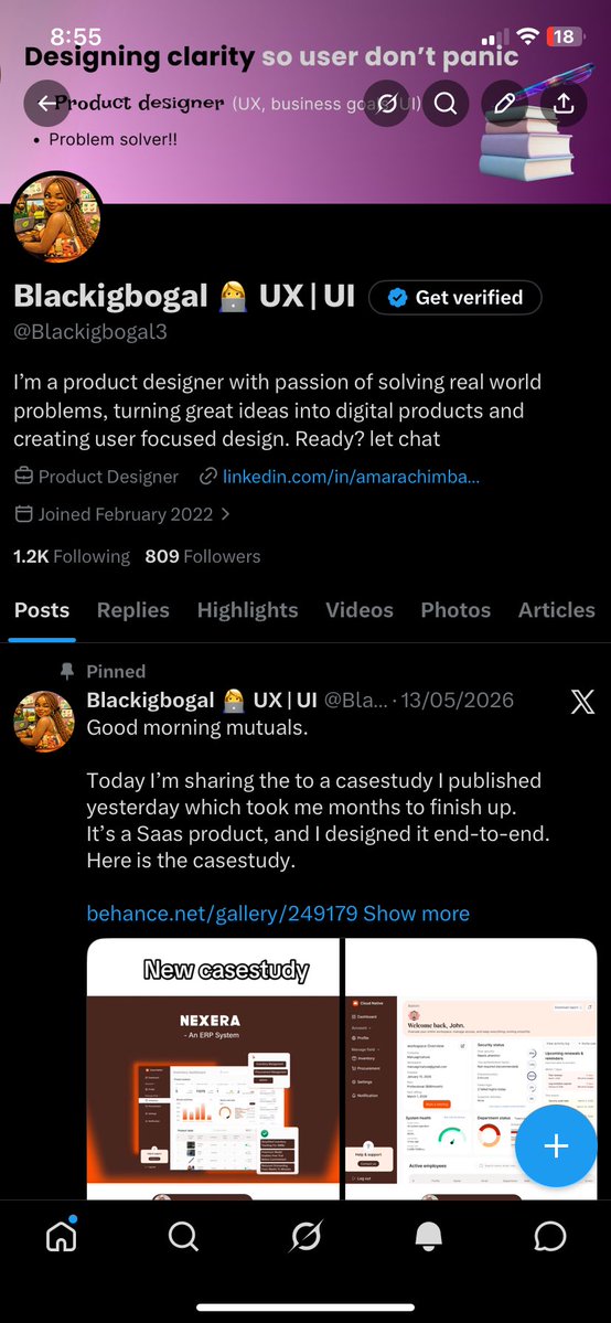 Blackigbogal 👩‍💻 UX | UI tweet media