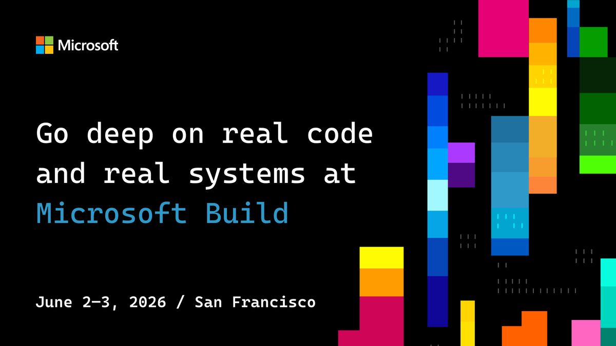 MVPAward's tweet photo. Want to go deeper on #MSBuild sessions? 🔍
 
Build Next Steps - https://t.co/dYpeMF0NBQ - has the repos, labs, and demos behind each session. Perfect for building content, mentoring, or exploring at your own pace.
 
 👉 https://t.co/dYpeMF0NBQ
 
#mvpbuzz #AI #DeveloperTools https://t.co/mPt0zhHEMn