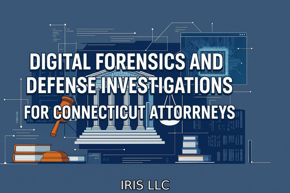 IRIS_LLC's tweet photo. From Bridgeport to Hartford, New Haven to New London—IRIS LLC stands with CT public defenders.
📱 Phone extractions
📍 Location data
🧾 Timelines &amp; expert strategy
We cut through noise so you can fight wrongful convictions with facts.
Follow us and sign up for the Toolbox. https://t.co/ofMzI9talh