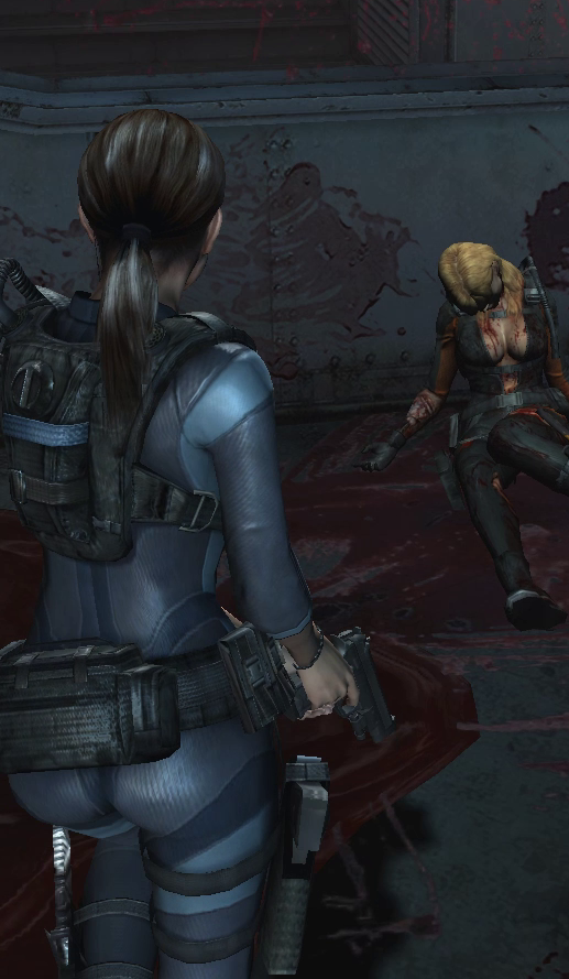 CodeVRemake's tweet photo. Tourist from Africa larp as member of Resident Evil fandom and inciting harm without even knowing that Sheva Alomar butt was introduced before her face, or that Cindy Lennox have Bunny Costume in Outbreak, not to mention Jill in Revelations

You think that misogyny too? (sarcasm) https://t.co/RAa7JlrA7y