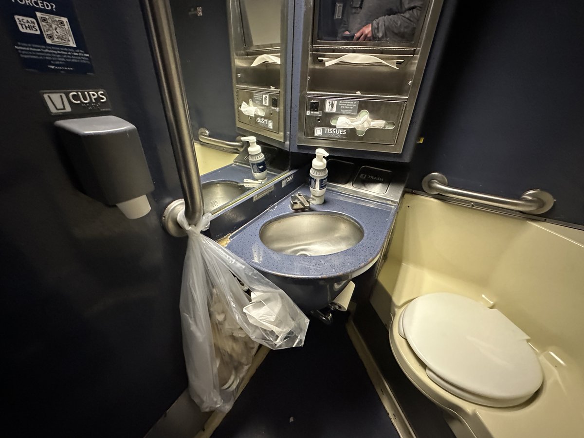 WonderMutt20's tweet photo. Would you rather use a cup from an Amtrak train or lick the sole of your shoe after a visit to the dog park? https://t.co/5fybxsF5YF