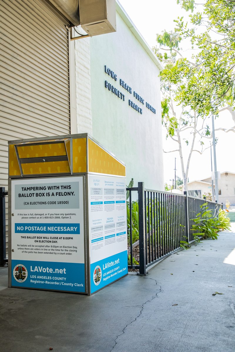 LongBeachCity's tweet photo. ๐ฌ๐ค Did you know you can check the status of your vote by mail ballot? Voters can confirm their ballot was received and accepted.
๐ To check the status of your ballot, visit ๐ https://t.co/B8SAUO55Sf and add in your information.
#lbvotes https://t.co/vkzjSo8v2G