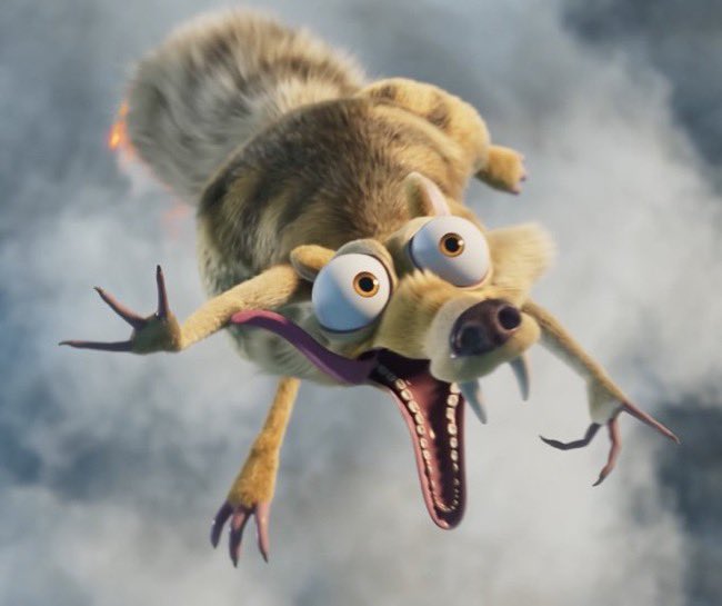 polnaszek5's tweet photo. Franchise has long since passed its expiration date but I’m always game for more Scrat content. Hope that Chris Wedge is still voicing him.

No joke up there with some of the best cartoon characters in animation history. https://t.co/b0s5gfEeu8