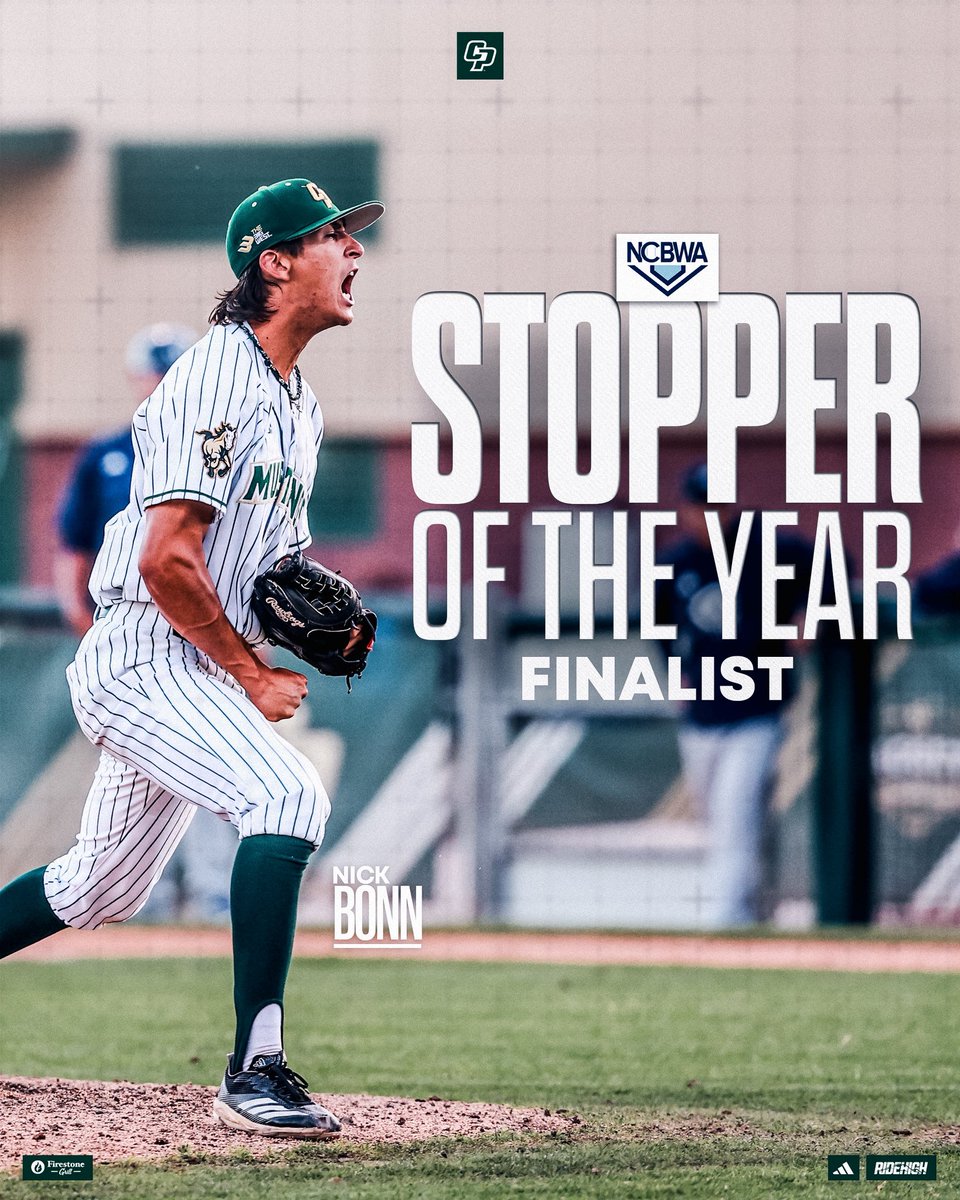 CalPolyBSB's tweet photo. The NCAA saves leader is obviously there! 🤷

Congrats to Nick Bonn on his inclusion as a finalist to this season’s Stopper of the Year award!

#RideHigh https://t.co/FFotpP7Djk