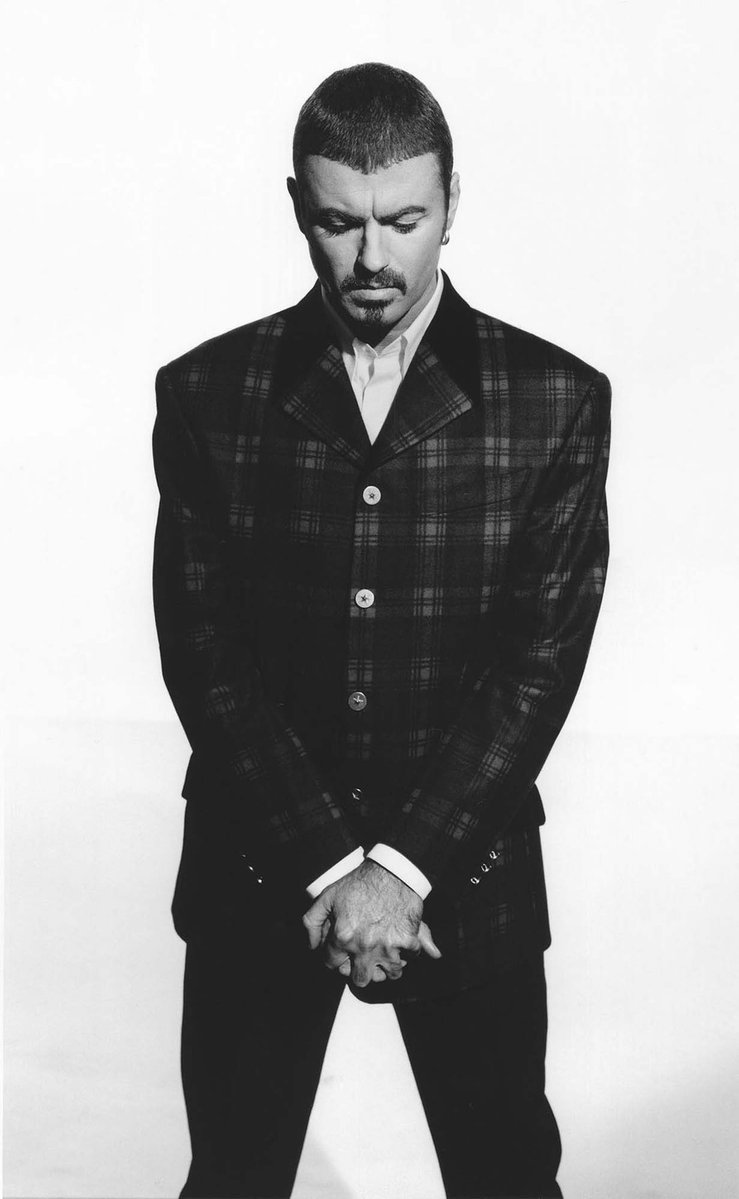 crazymandance's tweet photo. george michael photographed by brad branson, 1996. https://t.co/voMn7gb6wG