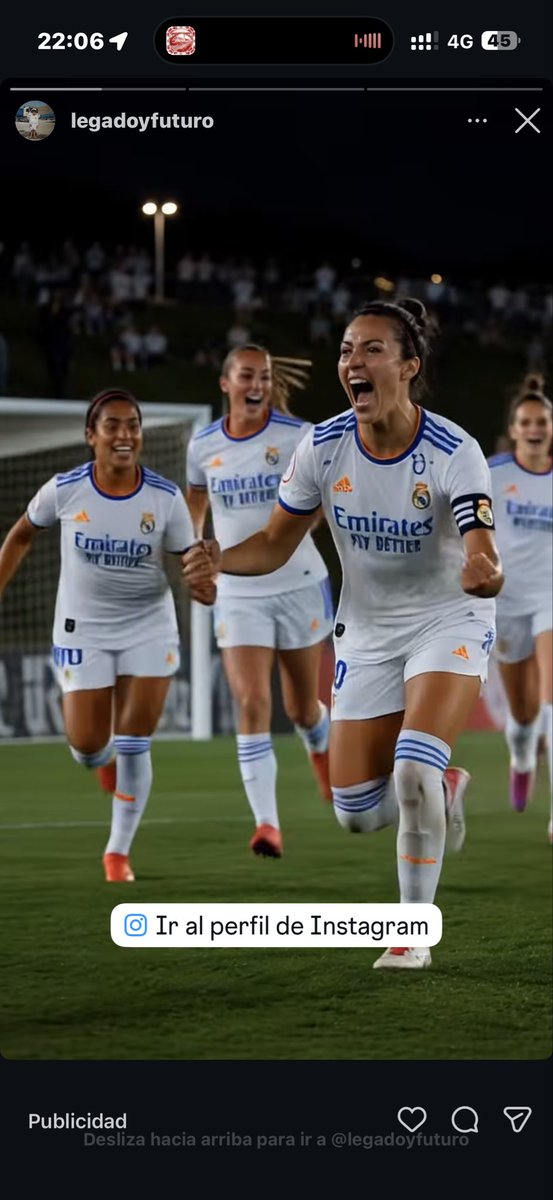 Miirii_123's tweet photo. Querido @legadoyfuturo26 :

Ya que, “El crecimiento del fútbol femenino no puede esperar” estaría bien, que mínimo, utilice usted en su campaña imágenes de jugadores reales, no unas generadas por IA. 

Por no hablar del escudo.
Da una vergüenza terrible ver cosas así. https://t.co/YWmx9uHhCz