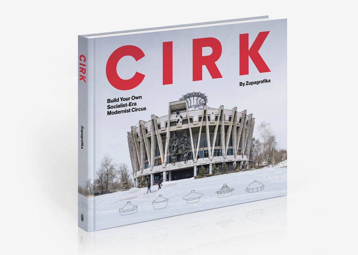 ZUPAGRAFIKA's tweet photo. Our new book CIRK is out now!
An interactive survey of modernist circus buildings across the former Eastern Bloc, inviting readers to explore a lesser-known chapter of postwar architecture while assembling their own soviet-era circus
https://t.co/4hasdzjjaq https://t.co/zgMbadkURf