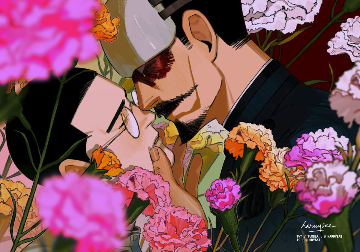 naruysae's tweet photo. Carnations
#goldenkamuy #ゴールデンカムイ https://t.co/FEfrB2VYJa