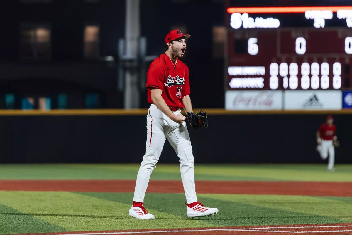 KendallRogers's tweet photo. PORTAL NEWS: @JaxStateBB INF Cooper Blauser and RHP Skyler Hutto have entered the Transfer Portal. Blauser finished 2026 w/ a .307 BA, 18 doubles, 5 HR and 57 RBIs, while Hutto had 29 appearances and limited teams to a .164 batting average w/ a 2.20 ERA/12 saves. 

D1 Profiles: https://t.co/cdS62yBpYk

https://t.co/5OT8pZO2j6