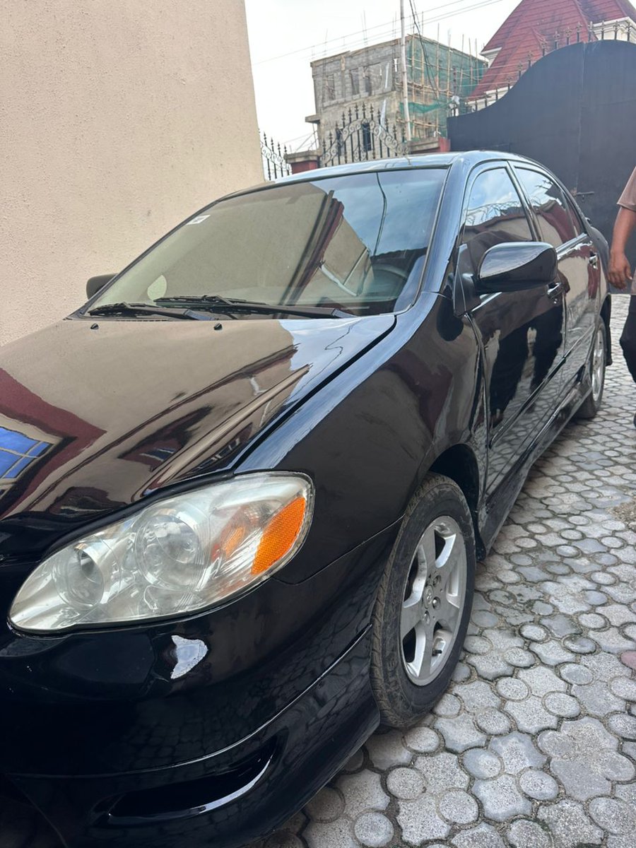 dansmog12's tweet photo. Good deal 
Registered 
Toyota corolla sport 
 2007 model
Engine untouched 
Gear ⚙️ 
AC Chilling 

Price:4.2M
LAGOS https://t.co/ROQdiJslk9
