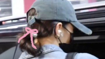 hyunheartsskz's tweet photo. my princess and her airport bun https://t.co/QGtT8DoQqR
