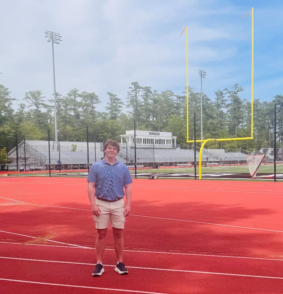 KyleRobke's tweet photo. Huge thank you to @CoachBJHammer  for inviting me out to Bowdoin College and @CoachMacBC @MarcusAdams_51  for showing me around campus! Was great to learn about such a prestigious school! 

@CoachJeffMoore @CoachMas_ https://t.co/UWw04zMeGM