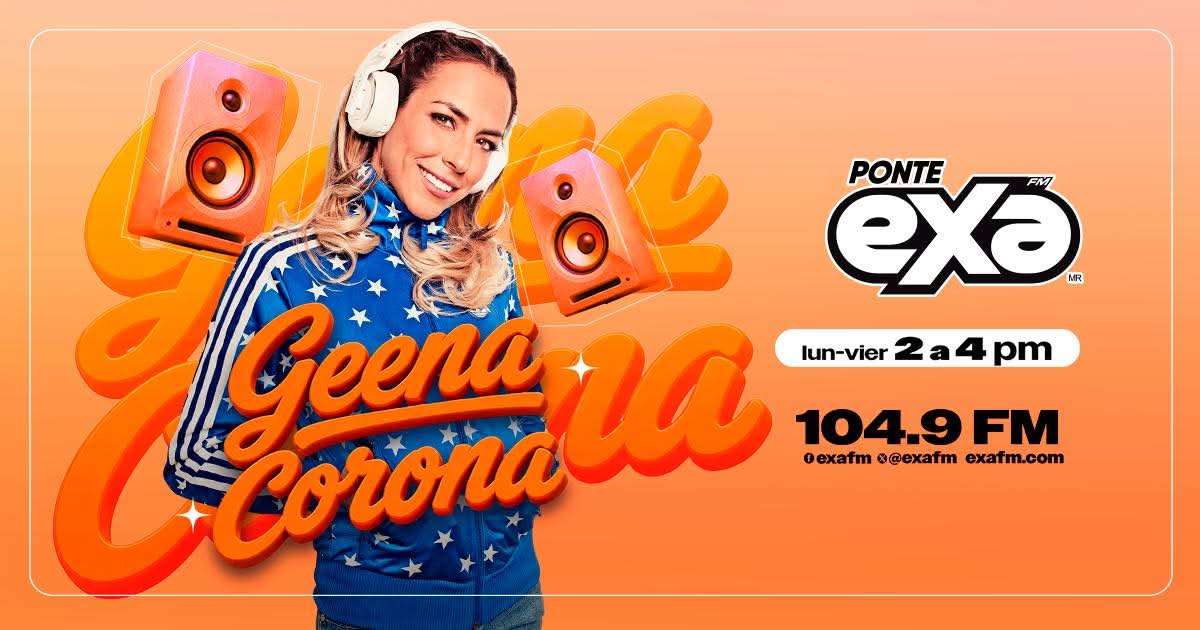 ExaRebeldes's tweet photo. Está al aire la bella #GeenaCorona EN @ExaFM te pierdas la buena compañía de #GeenaCoronaEnExa #EnTodasPartesPonteExa 

# https://t.co/BA4X3h5jXu