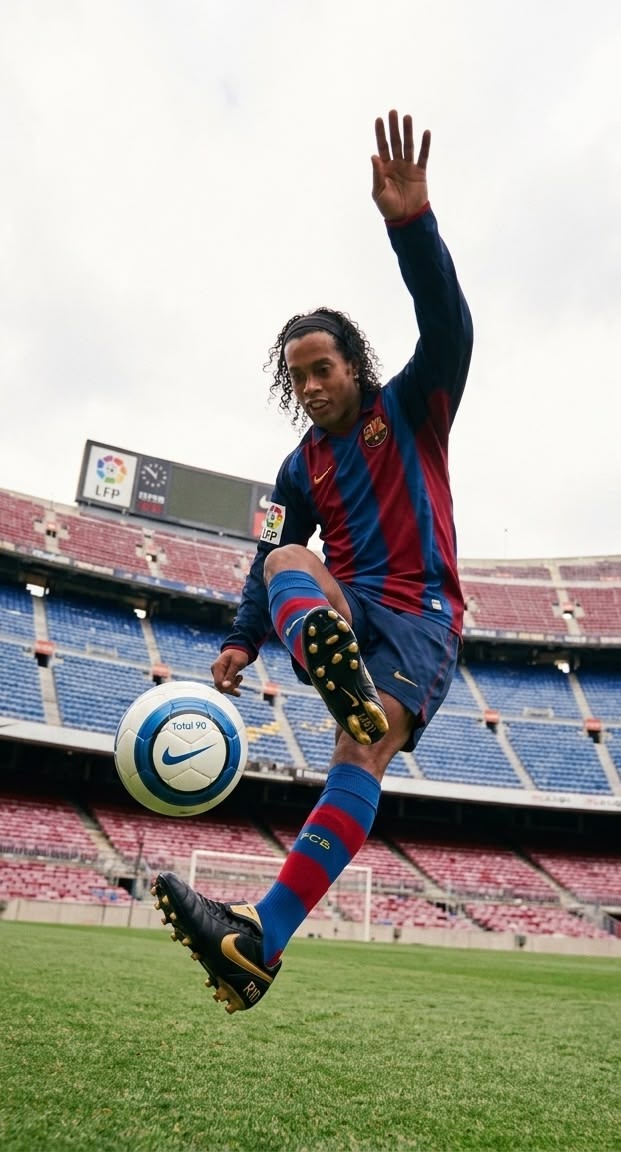 Classicwalls001's tweet photo. RONALDINHO 🔥♥️ https://t.co/WTOIZcvlHu