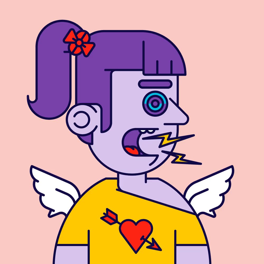 hivewrites's tweet photo. Imagine my surprise when I minted my long time fam @CelesteWAO 

We all know her aura is porpl,
her heart is on the outside.
Angel wings as she takes care of her web3 family everyday!

Couldn’t find a better piece to onboard you to @Appreciators_IO with 💙 https://t.co/CZahfdvyZ9