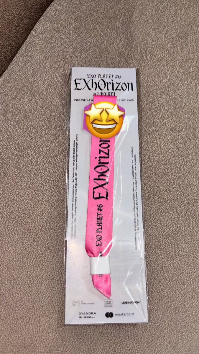 Braizer12's tweet photo. ❗️WANT TO SELL // WTS❗️

EXO PLANET #6 - EXhOrizon in JAKARTA

CAT 5 - 1 Tix
DAY 1
💰Rp 4.000.000 (Nego)

✅ COD wristband in venue
✅ Bisa DP 50% https://t.co/r0UZg48VGE