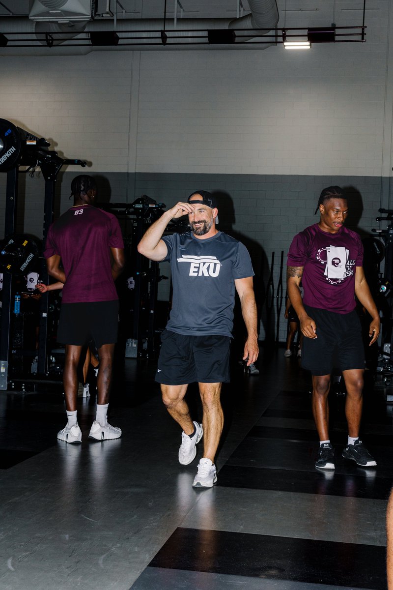EKUFootball's tweet photo. What summer looks like in Richmond. 📸

#E2W | #MatterOfPride https://t.co/2HNDP6kS41