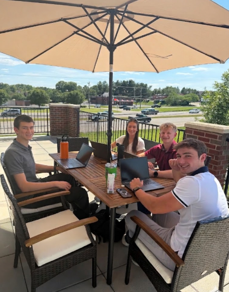 _T1DW's tweet photo. Taking our mission to the patio! ☀️💻 The T1D Warriors Interns are officially breaking in the brand-new office outdoor furniture today. There's nothing like a little fresh air and sunshine to fuel some serious afternoon productivity. https://t.co/cOpBTn478k
