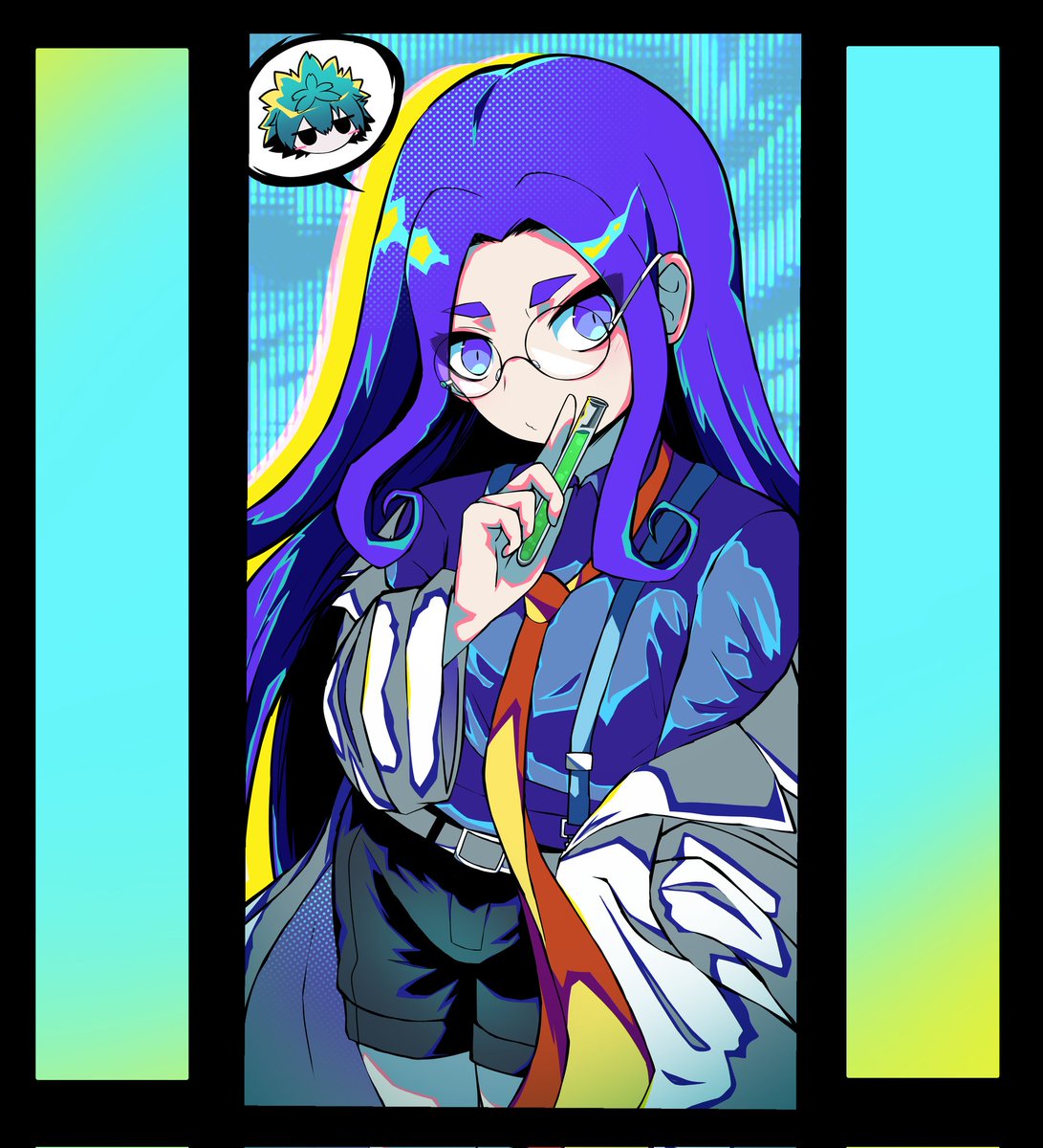 PAM00N's tweet photo. #ShutenFanart 💜🧪 srtk https://t.co/8vYK5aTVz0