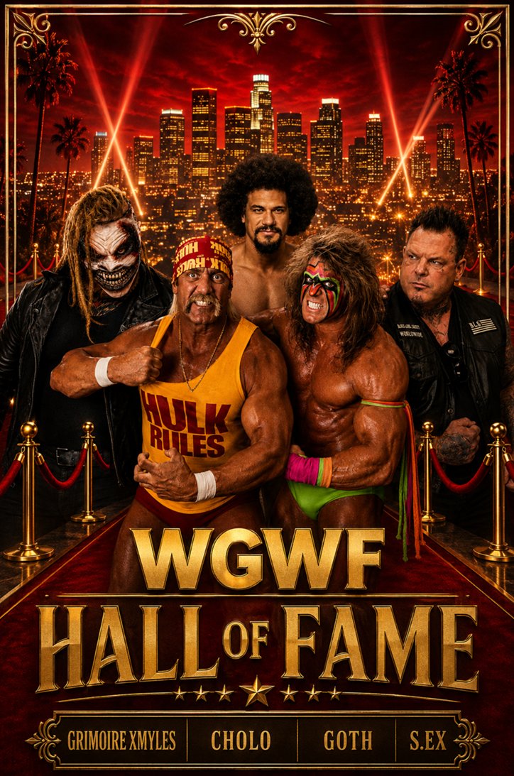 WGWFNetwork's tweet photo. Congratulations to the newest members of the WGWF Hall of Fame! https://t.co/9qDnaWmIg9