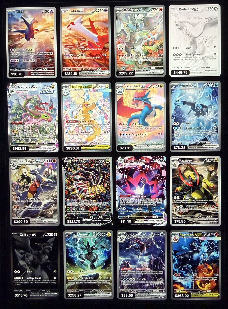 CodyinMD's tweet photo. In the process of creating this Dragon themed page #Pokemon thoughts? If there is a banger SIR Rayquaza released in the expected set that’ll go in place of the alt art https://t.co/SefZdWLqfS