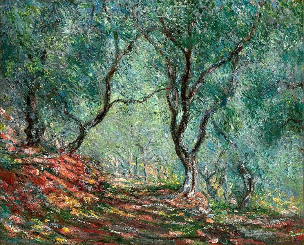 van_strael's tweet photo. Claude Monet, 
The olive grove in the Moreno garden, 
1884

via Painting &amp; Fine Arts https://t.co/j3i9FaPv38