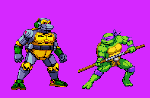 Nico_1805_'s tweet photo. Some old TMNT sprites I made for fun https://t.co/cYWYYMBtgP