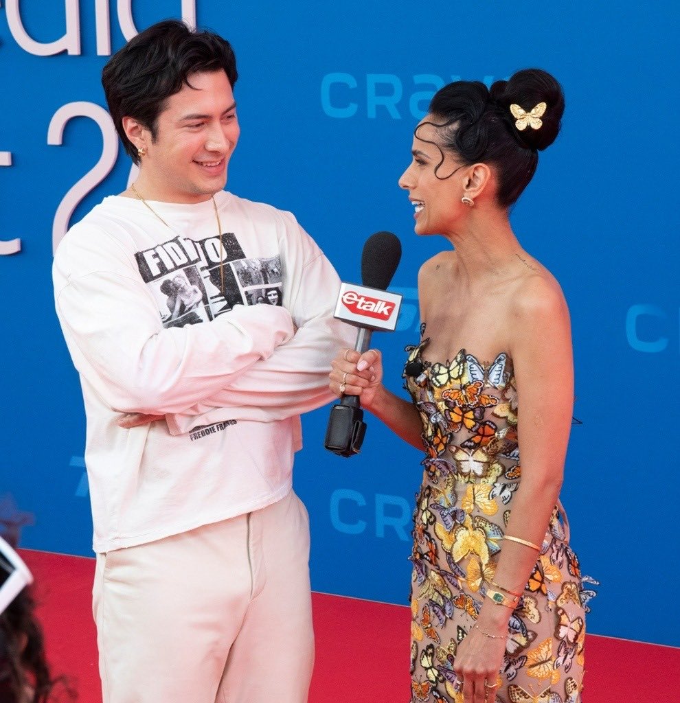 hudsonwonline's tweet photo. Hudson Williams being interviewed at Bell Media Upfront 2026 today! https://t.co/3CzRL4472j