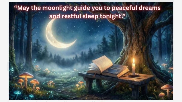 LogosCrypt's tweet photo. Good night! Sweet dreams and peaceful rest. May the stars watch over you, the moon light your way to beautiful dreams, and your heart be filled with gratitude for today. Tomorrow is a new adventure waiting for you. Sleep tight! https://t.co/uGW0k3Dtyu