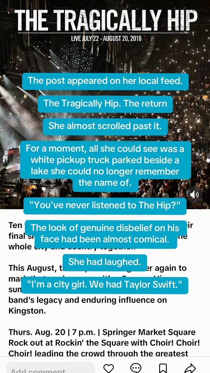 ProseXpulse's tweet photo. Star and Sky ✨🩵 New small town romance

He listened to Tragically Hip growing up
She never even heard of them
Maybe that was a sign for their story 

#booklover #authorlife #canadianromance #smalltownromance #romancebook https://t.co/CBZR2o0aUZ