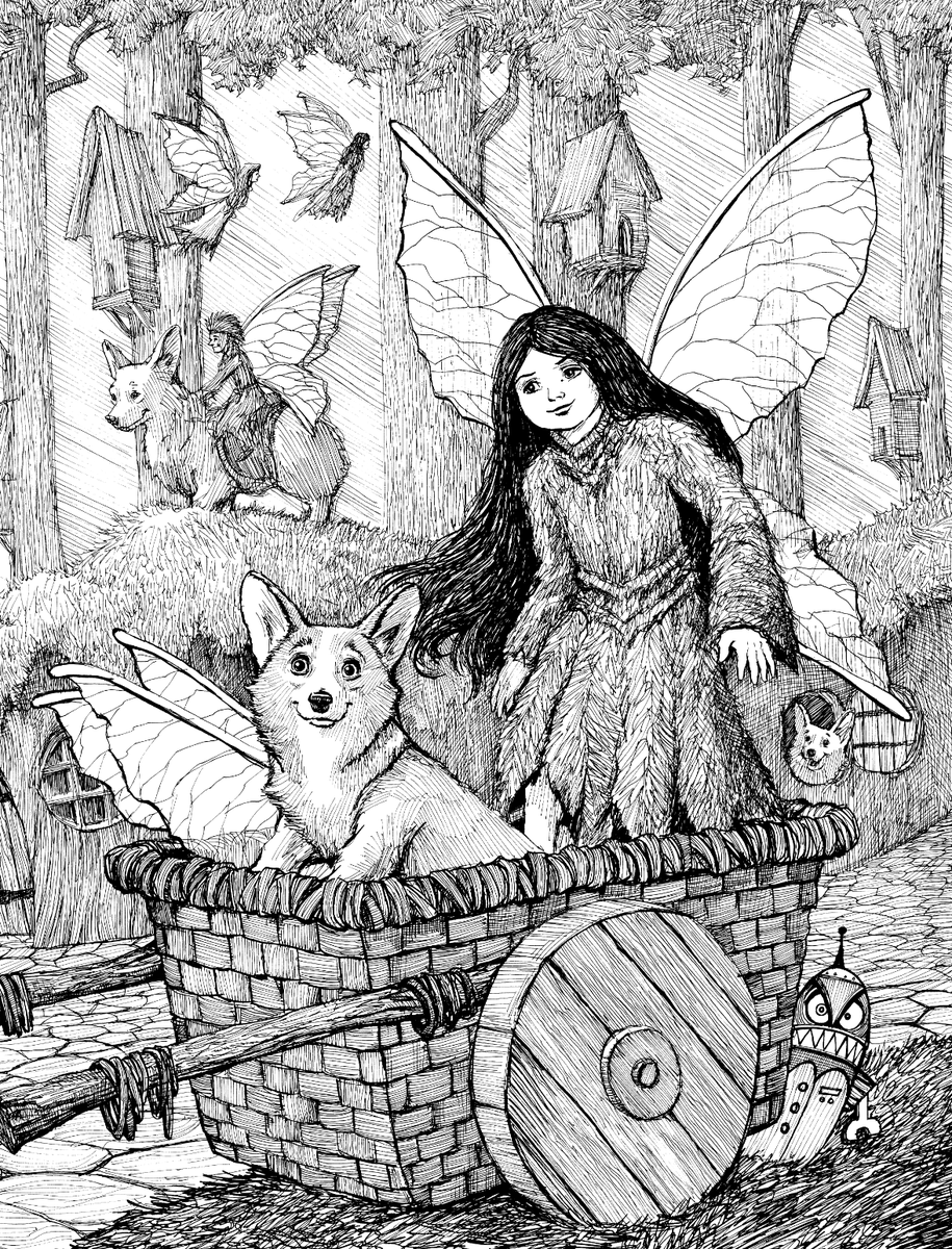 topshelfcomix's tweet photo. Hold your #Corgi close today and revisit the wondrous world of Korgi Hollow. Drawings of former #Disney animator Christian Slade makes every page a joy to behold for all ages!
Korgi: The Complete Tale is for eveyone. At bookstores.
#Korgi #InternationalCorgiDay #Corgi https://t.co/MFTzMIuYLr