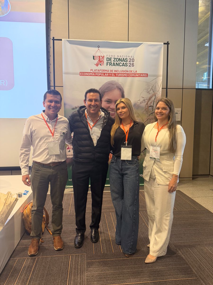 ZFSantander's tweet photo. Además de representar el ecosistema empresarial de Santander, participamos como usuario operador de la ZFCúcuta, aportando a la construcción de estrategias que fortalecen la competitividad y el desarrollo regional.
Generamos #OportunidadesParaCrecer 🚀🌎 https://t.co/25nStYrvmD