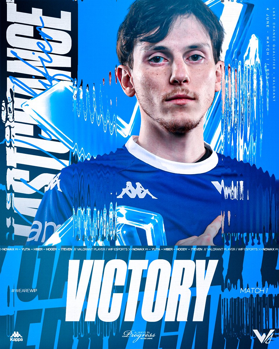 WIP_EsportsTeam's tweet photo. On finit cette première journée en 2-0 💪

GG @BAAMEsports 🫡

Rendez-vous demain à 15h pour le day 2 !

#WEAREWIP 🟦 https://t.co/PcFf788vQY