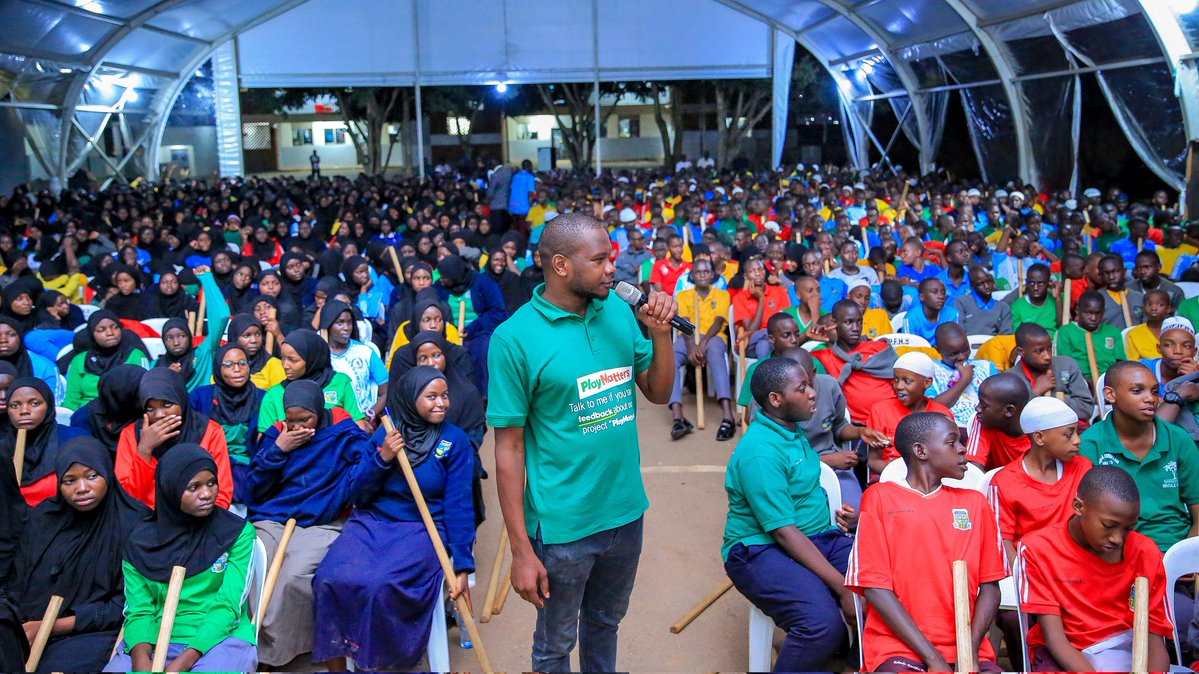 HelenSeku's tweet photo. Dr. Akwarat Erick from Butabika Hospital, while training students of Kawempe Muslim SS on Mental Health, encouraged them to be mindful of their mental well-being and to seek support whenever they experience emotional or psychological difficulties @MinofHealthUG @NRMOnline https://t.co/FBt7dY5iWd