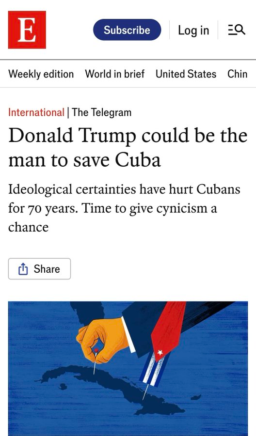 BladeoftheS's tweet photo. Cuba has better Healthcare than the US.
Better education.
Longer lifespan.
Lower crime.
Fewer infant deaths.
Lower deaths from preventable diseases.
Higher home ownership.
They are happier.

They have managed this even with a 60 year blockade.

Cuba needs to save the US. https://t.co/006ycBX26J