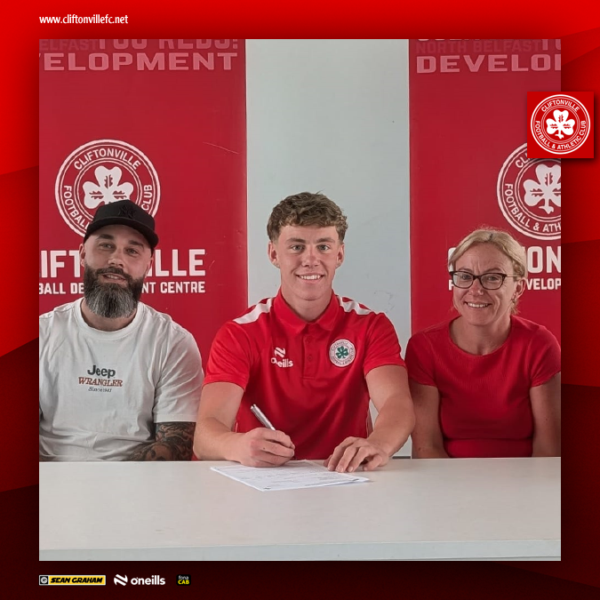 Cliftonville FC tweet media
