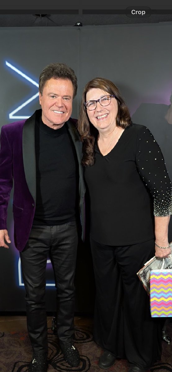 reneemeado's tweet photo. @donnyosmond @HarrahsVegas Was there Saturday!  The show was wonderful as always! https://t.co/7Lg06may24
