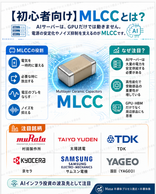 Masa 半導体プロセス視点×半導体株 tweet media