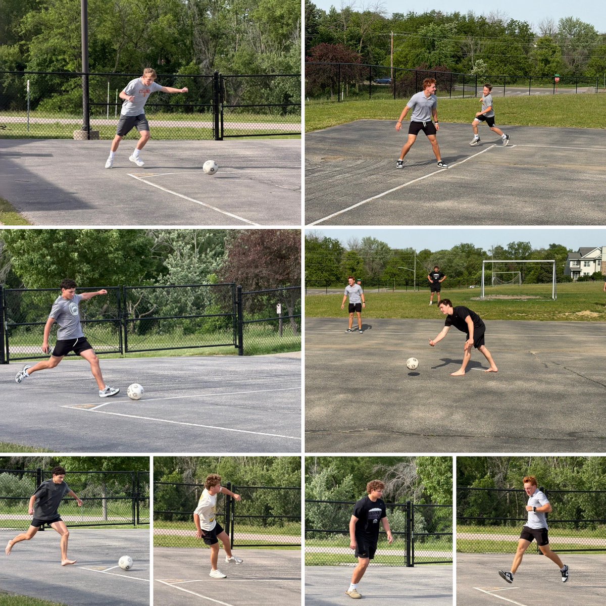 VanAllen_ICCSD's tweet photo. Not only did our seniors come back and walk the halls one last time before they graduate this weekend, but they also made a little time to play kickball against some of our students! 🎓

#VanAllenPride 🚀⚡️ https://t.co/tATV67fuHc