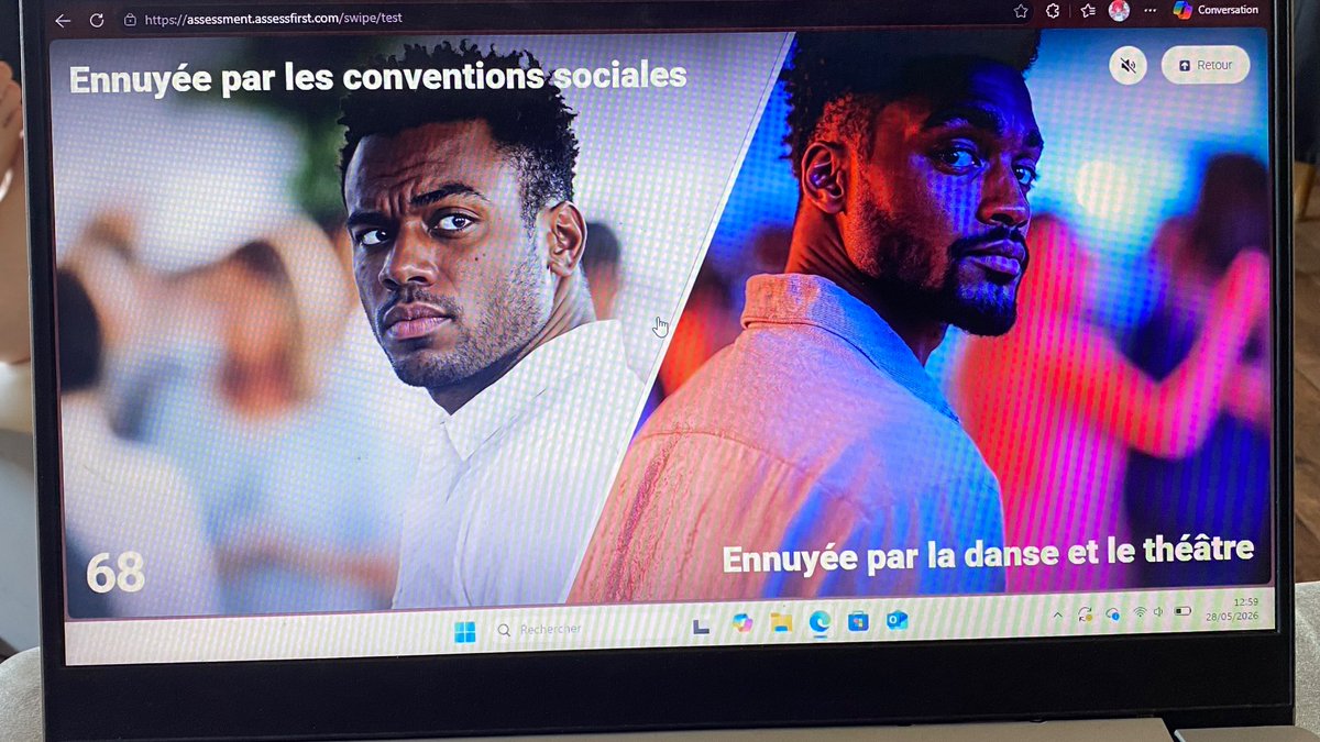 startomarz's tweet photo. je viens d’atteindre un nouveau bas dans ma recherche d’emploi pcq le quizz type mbti c’était pas sur mon bingo SURTOUT avec ce genre de questions https://t.co/zAUmwV0rFt