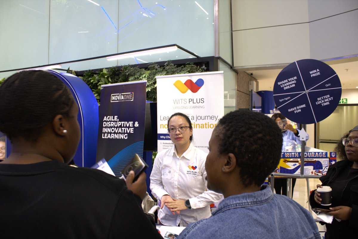 witsplus's tweet photo. Wellness is not only about how we feel physically; it is also about how we grow, adapt, and invest in ourselves.

Wits Plus had the opportunity to connect with professionals who are thinking about their next step, their career growth, and their lifelong learning journey. https://t.co/STfNpBCzlX