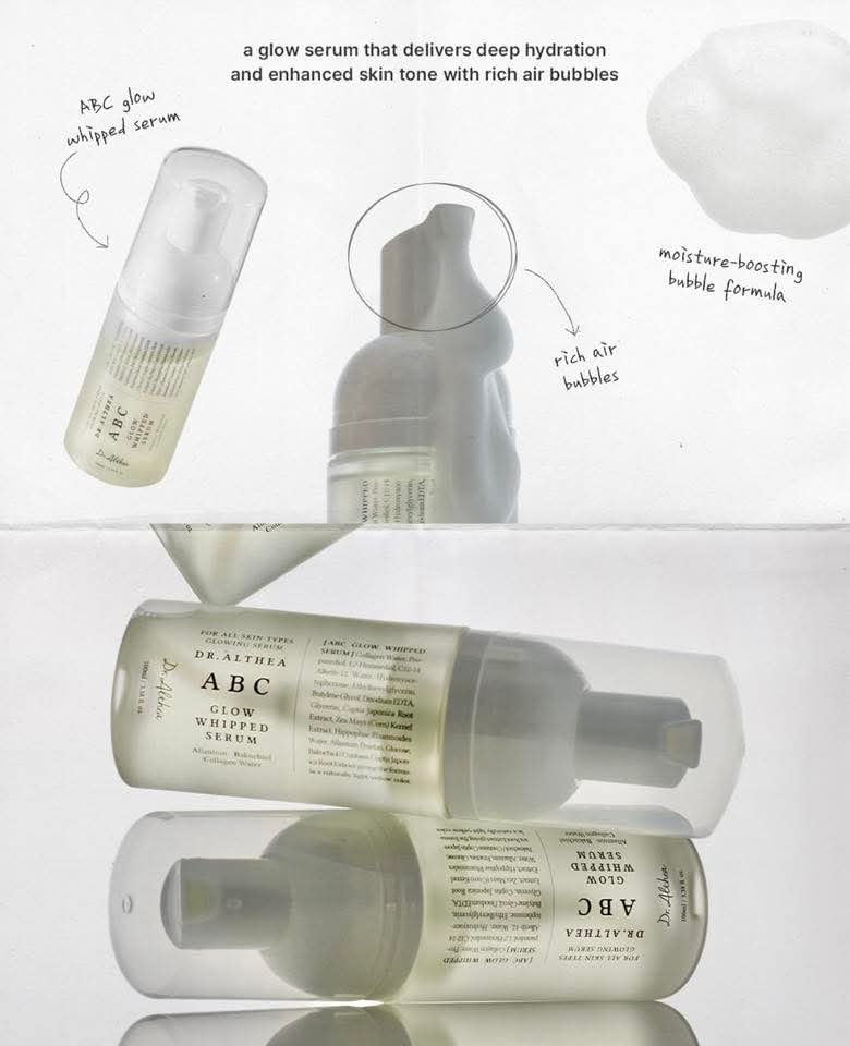 _PwithNaBi's tweet photo. #พรีออเดอร์ Dr.Althea ABC Glow Whipped Serum 100ml #PwithNabi

ออกใหม่ 🫧
เซรั่มเนื้อวิปโฟม เนื้อวิปโฟมจะแตกตัวเป็นน้ำเซรั่มเมื่อทาลงบนผิว ช่วยบูสต์ให้ผิวโกลว์ ชุ่มชื้น ดูอิ่มน้ำ แบบฉบับเร่งด่วน และช่วยให้เมคอัพติดผิวมากยิ่งขึ้น 

🔮 ราคา 260 บาท

#Dralthea #พรีออเดอร์เกาหลี https://t.co/M6Qe6wVEnQ