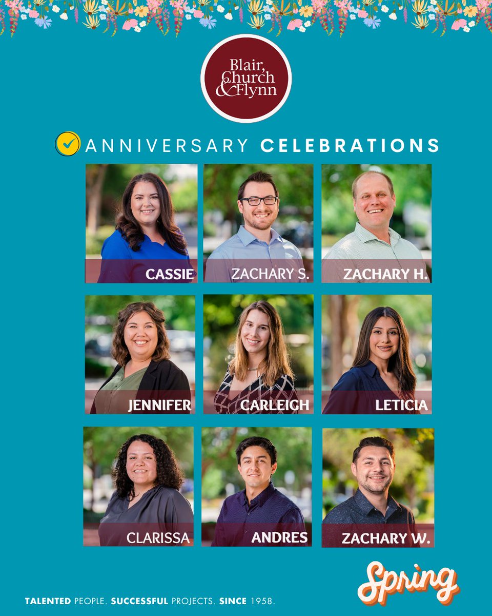 bcfengr's tweet photo. We want to congratulate everyone celebrating their May anniversaries! We appreciate each and every one of you!🙌

#TalentedPeople #SuccessfulProjects #Since1958 #WorkAnniversary #May https://t.co/HleFq039oG
