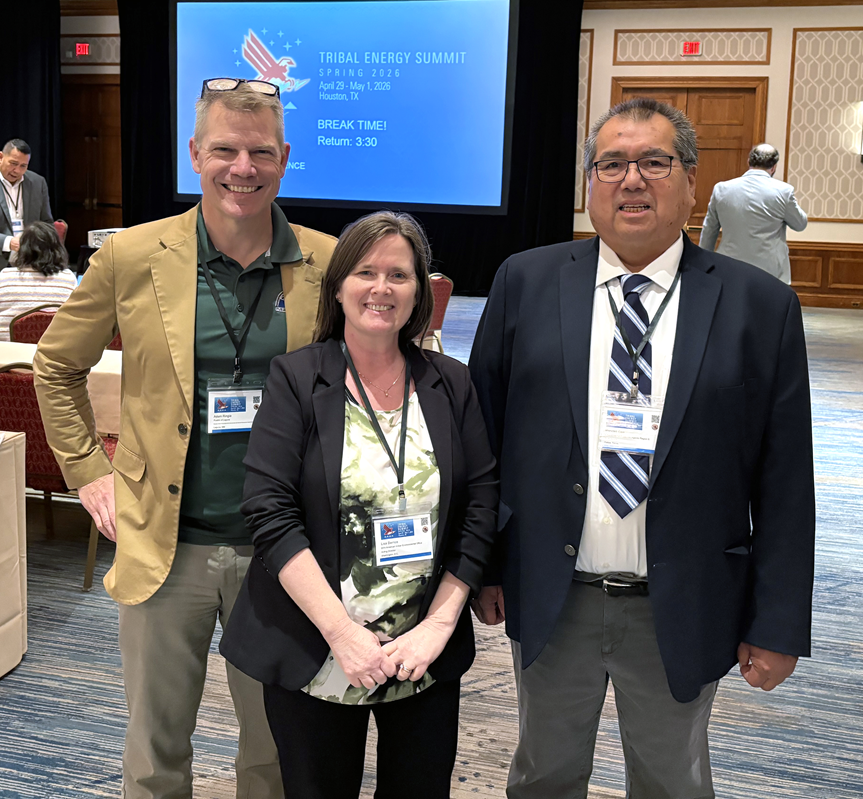 EPAregion6's tweet photo. At our annual gathering of Tribal Nations, Tribal representatives, energy industry leaders, and federal partners, EPA had a strategic and collaborative discussion on the role of Tribal lands in advancing national energy goals. Using #CooperativeFederalism, we can restore American #EnergyDominance while upholding Tribal sovereignty and supporting community-driven growth.
#TribesandEPA
