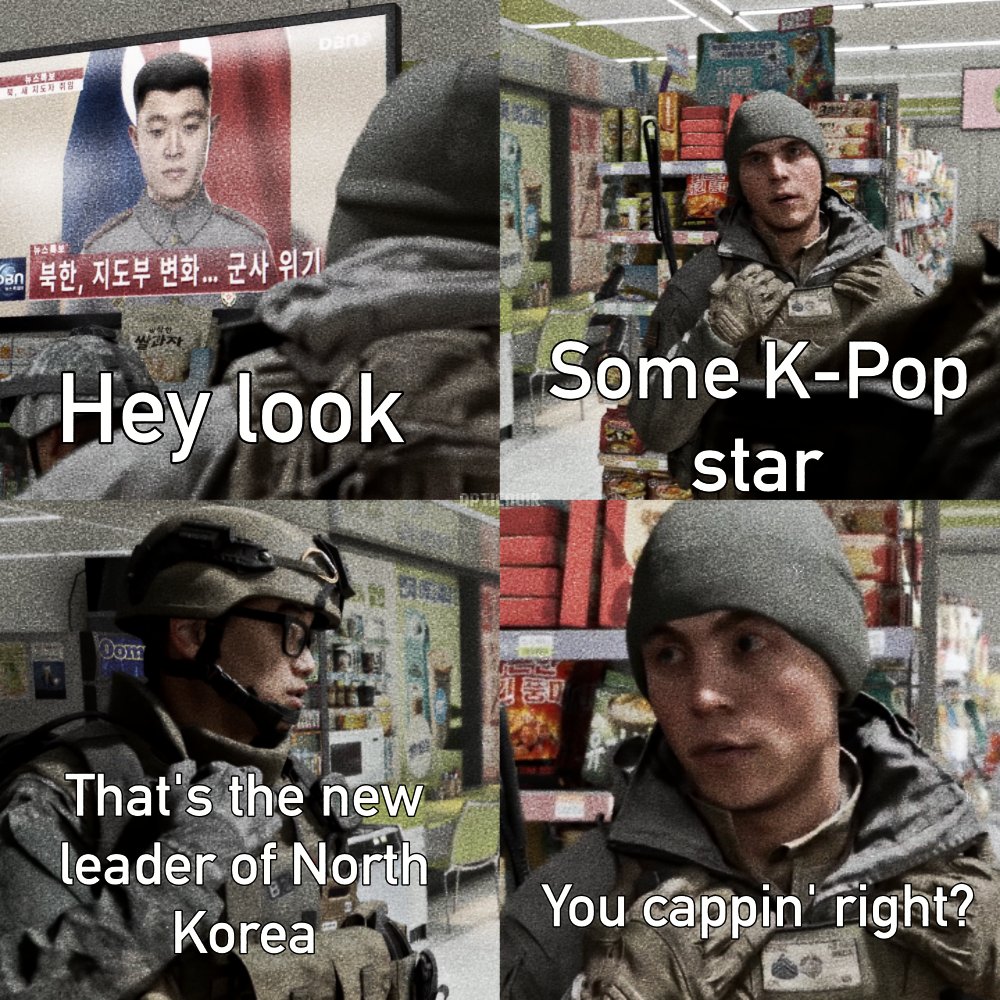 OpticNoir's tweet photo. Basically the whole plot of Modern Warfare 4 https://t.co/EXWj4Jw0Gq