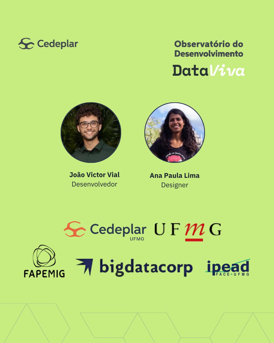 DataViva's tweet photo. Por trás de cada visualização, cruzamento de dados e atualização da plataforma, existe uma equipe comprometida com a democratização do acesso à informação e com a produção de evidências para o desenvolvimento! https://t.co/Vxp91VZMJv