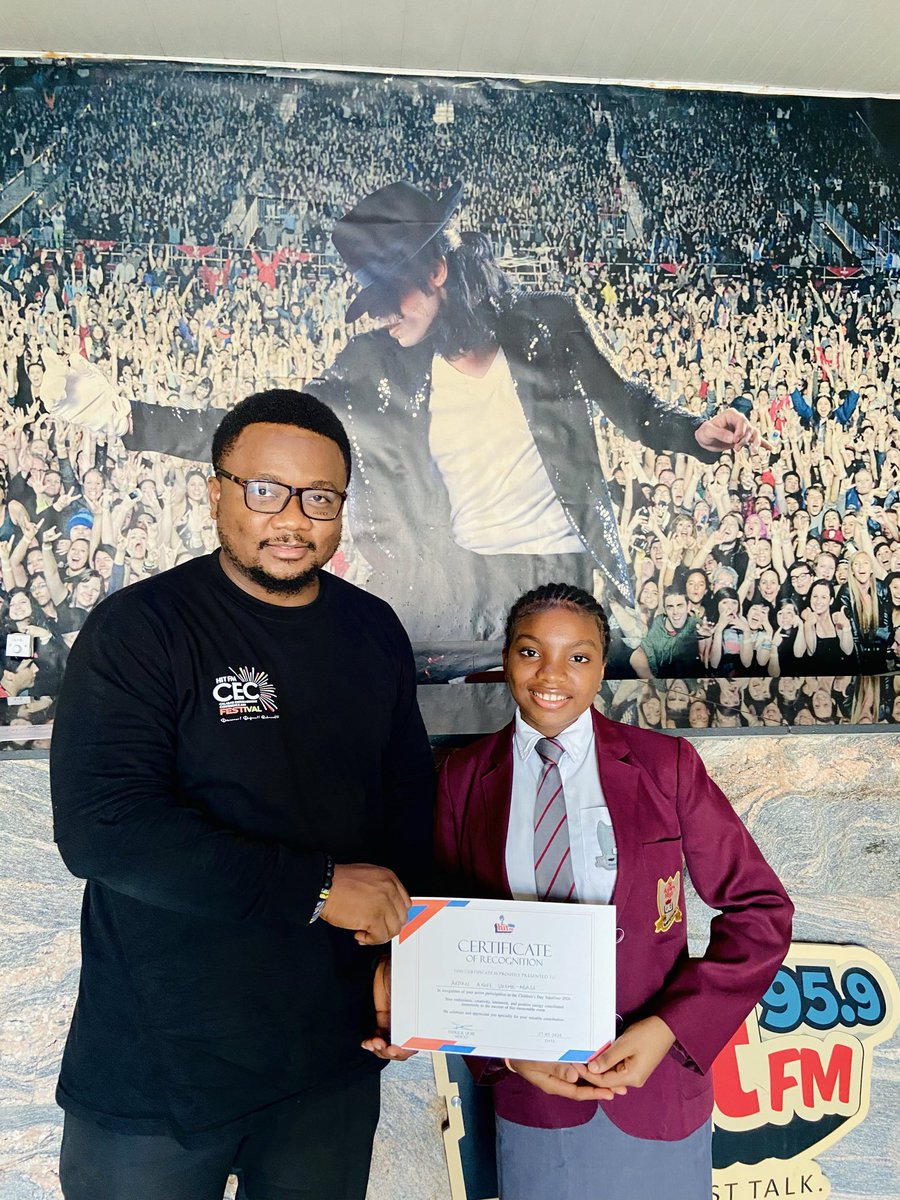 HitFMCalabar's tweet photo. Yesterday, on Children’s Day, the management of Hit FM proudly presented certificates to these brilliant kids in recognition of their confidence, talent, and outstanding performances on air.
#hitfmcalabar https://t.co/v4CZGU4iQP