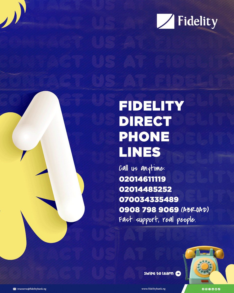 Fidelity Bank tweet media