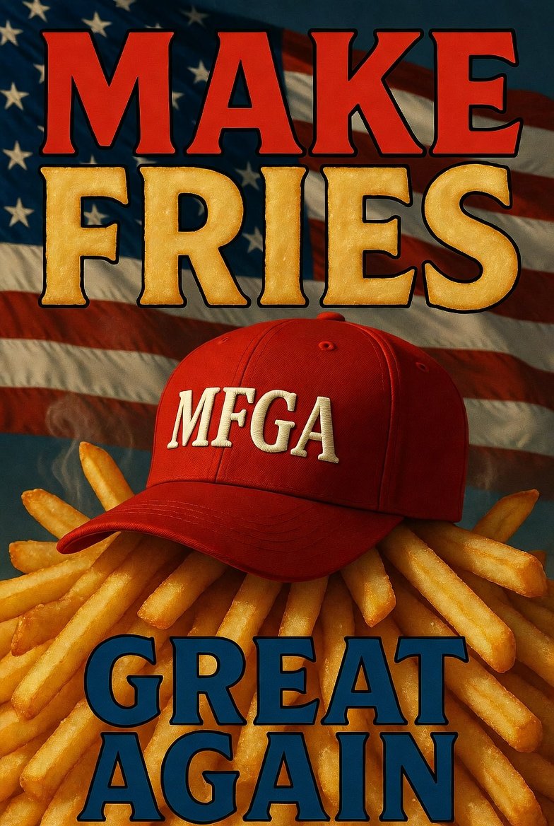 charles_fcj1's tweet photo. @WhiteHouse Now fix the fries https://t.co/azTE2e4ssq