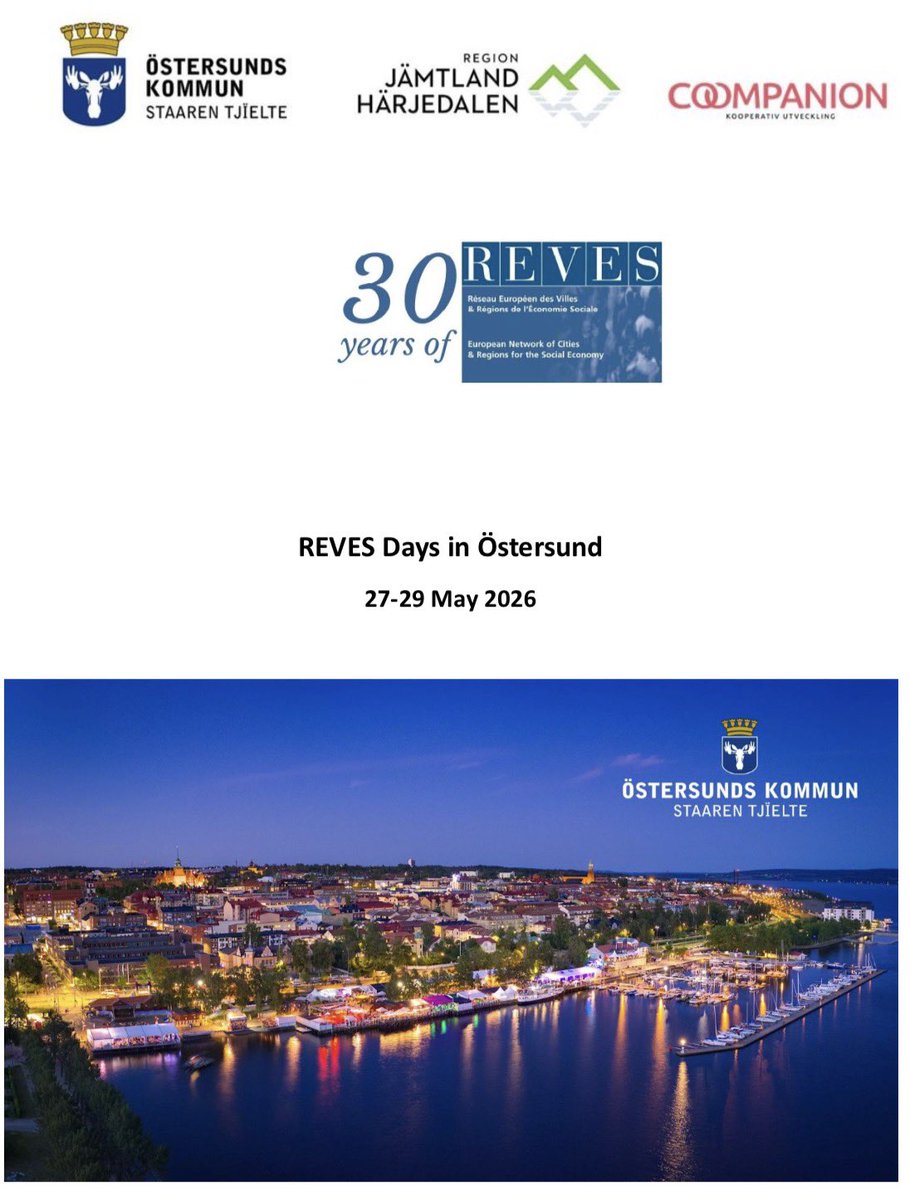 GiuseppeGuerin1's tweet photo. The future of the social economy  is fight to place society back into the space between economics and politics, between market and State, between mass individualization and community empowerment, between financial globalization and real economy value. #REVES #Östersund #Europe https://t.co/aqocbhOVCz